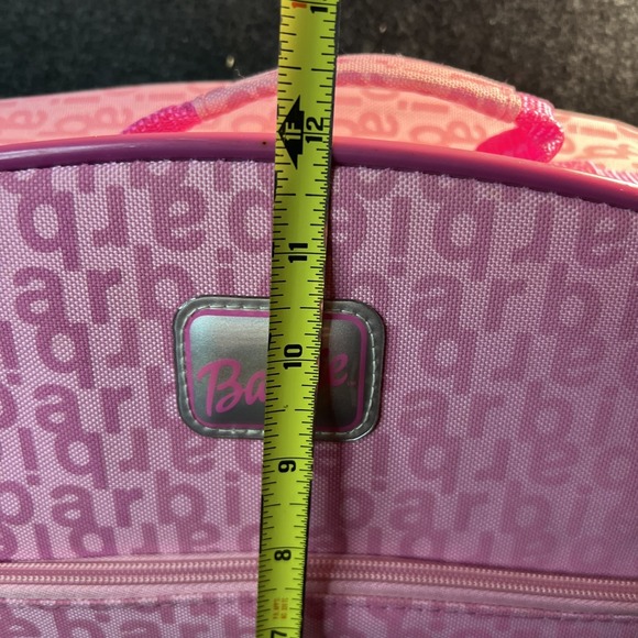 Barbie Y2K RARE Girls Luggage‎ Travel Bag 2004 Pink Mattel - Picture 4 of 13